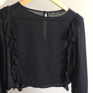 Zara Top Sheer XS like new